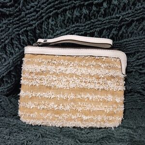 Patricia Nash Women's Ebbe Woven Straw Cassini Wristlet
